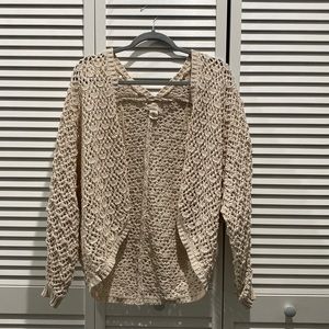 dolman crochet sweater